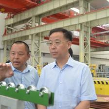 鳩江區委主要領導赴邁科機械調研，共繪機器人產業發展新藍圖